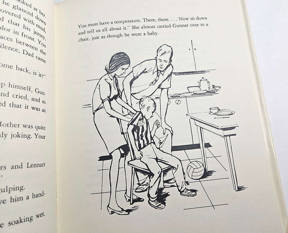 Thumbnail: Gunnar Scores a Goal - 1st American Edition (1968) Kerstin Thorvall - Inscribed
