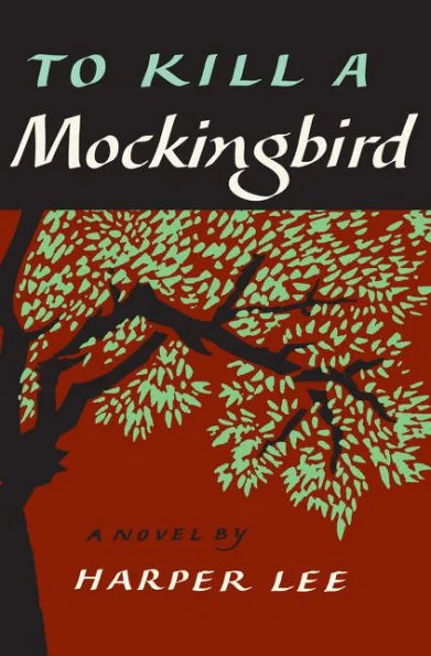 To Kill A Mockingbird Book Cover Harper lee Tree image 