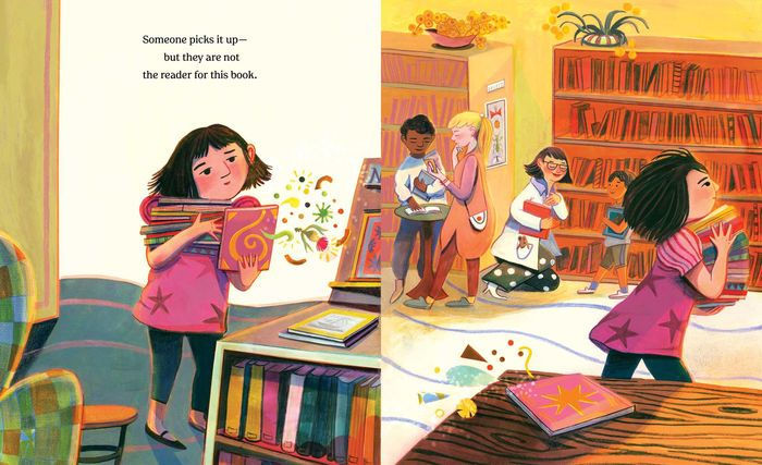 Thumbnail: The Story of a Book by Joy McCullough, Devon Holzwarth (Illustrator)