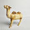 Thumbnail: Vintage Hand-Carved Bactrian Camel Figurine – Antique Yak Bone Collectible