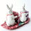 Thumbnail: Corner Ruby Spring Collection 3 Pc Bunny Rabbit & Tulip Salt & Pepper Shakers
