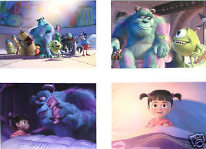 Thumbnail: Monsters Inc. Lithograph Portfolio Animation Set