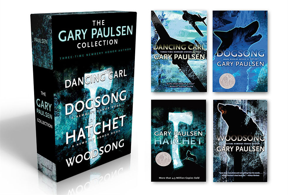 Thumbnail: The Gary Paulsen Collection Dancing Carl; Dogsong;