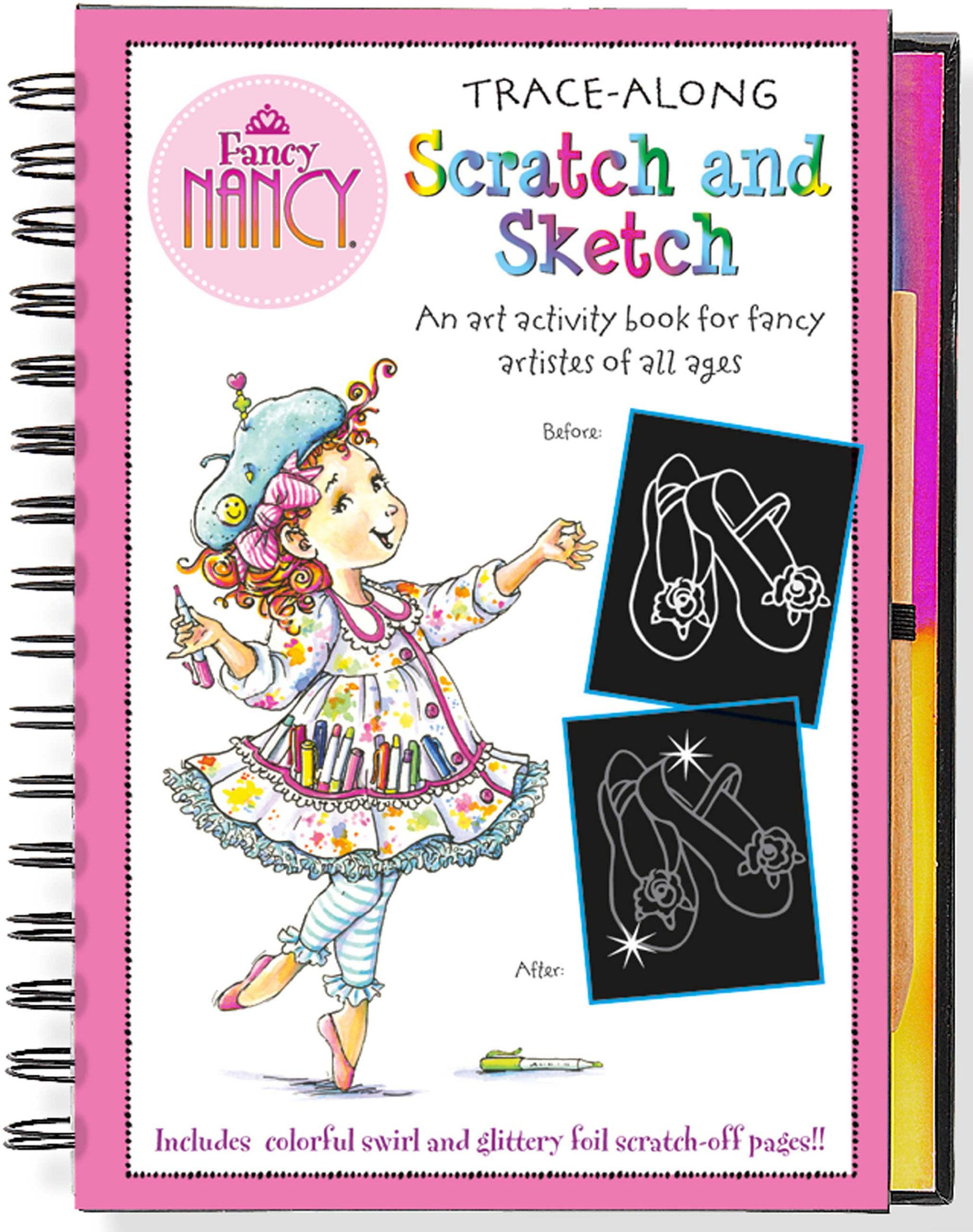 Fancy Nancy Scratch & Sketch: An Art Activity Book
