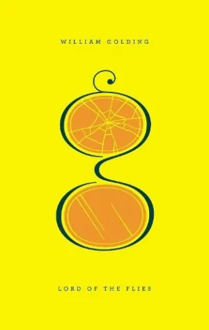 William Golding The Lord of the Flies Book cover image with new G logo 
