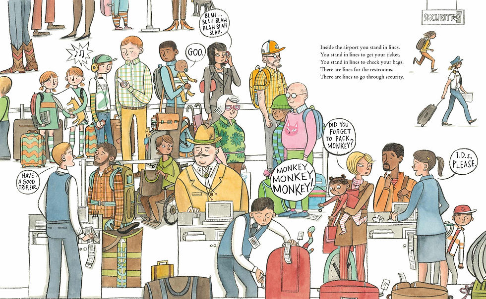 Thumbnail: The Airport Book by Lisa Brown
