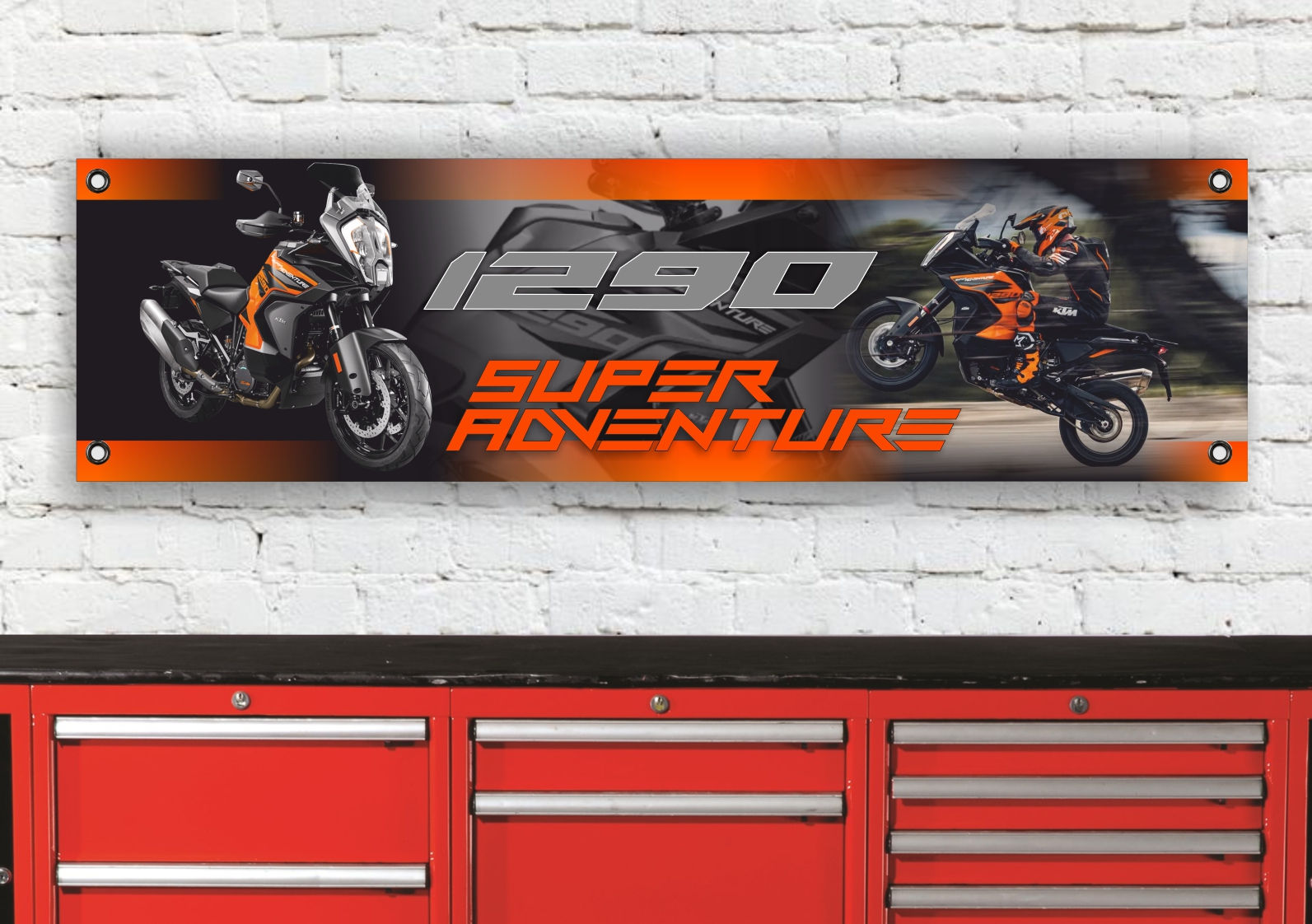 Motorcycle graphic with