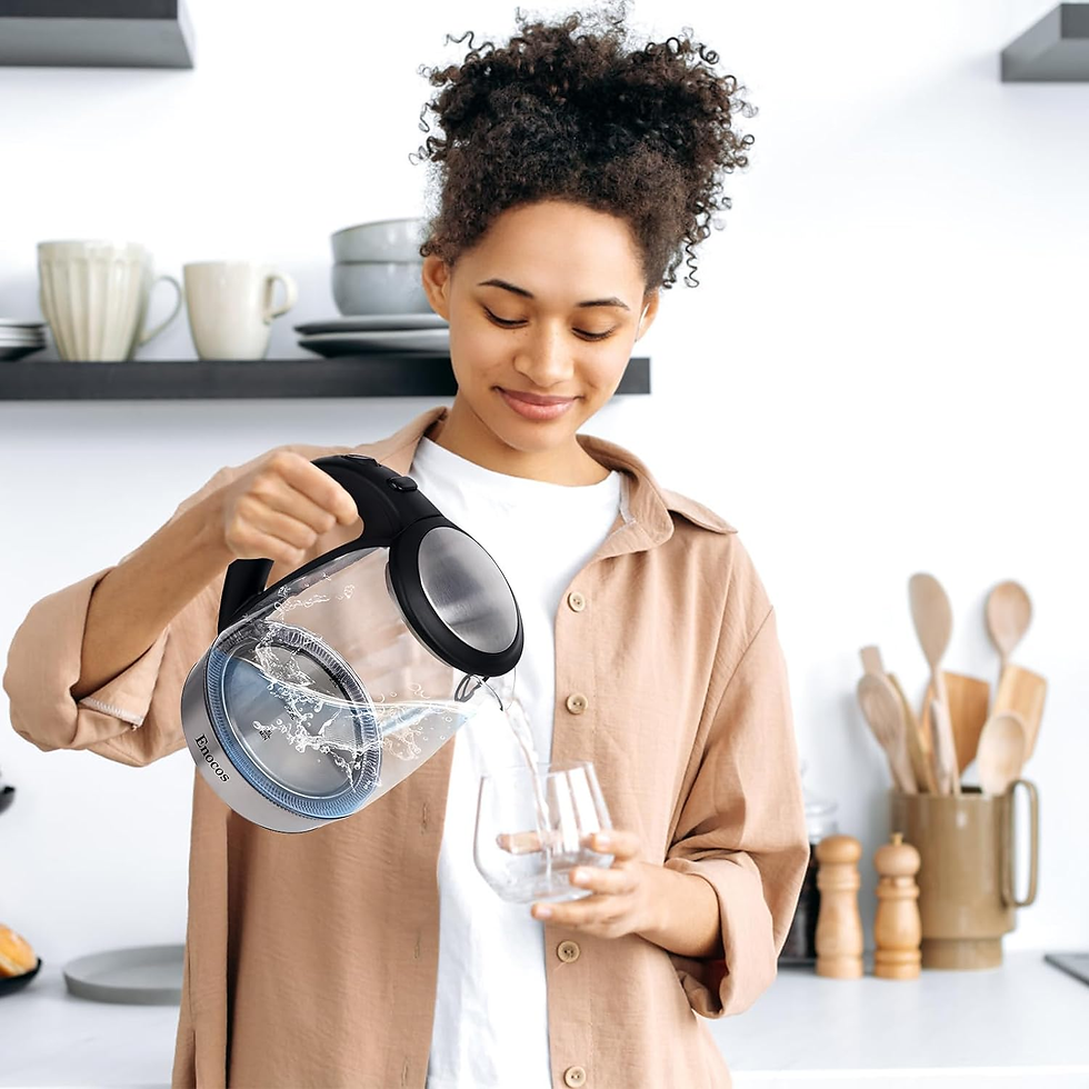 Thumbnail: Electric Glass Kettle with Blue LED