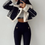 Miniatura: Women's Winter Faux Leather Jacket