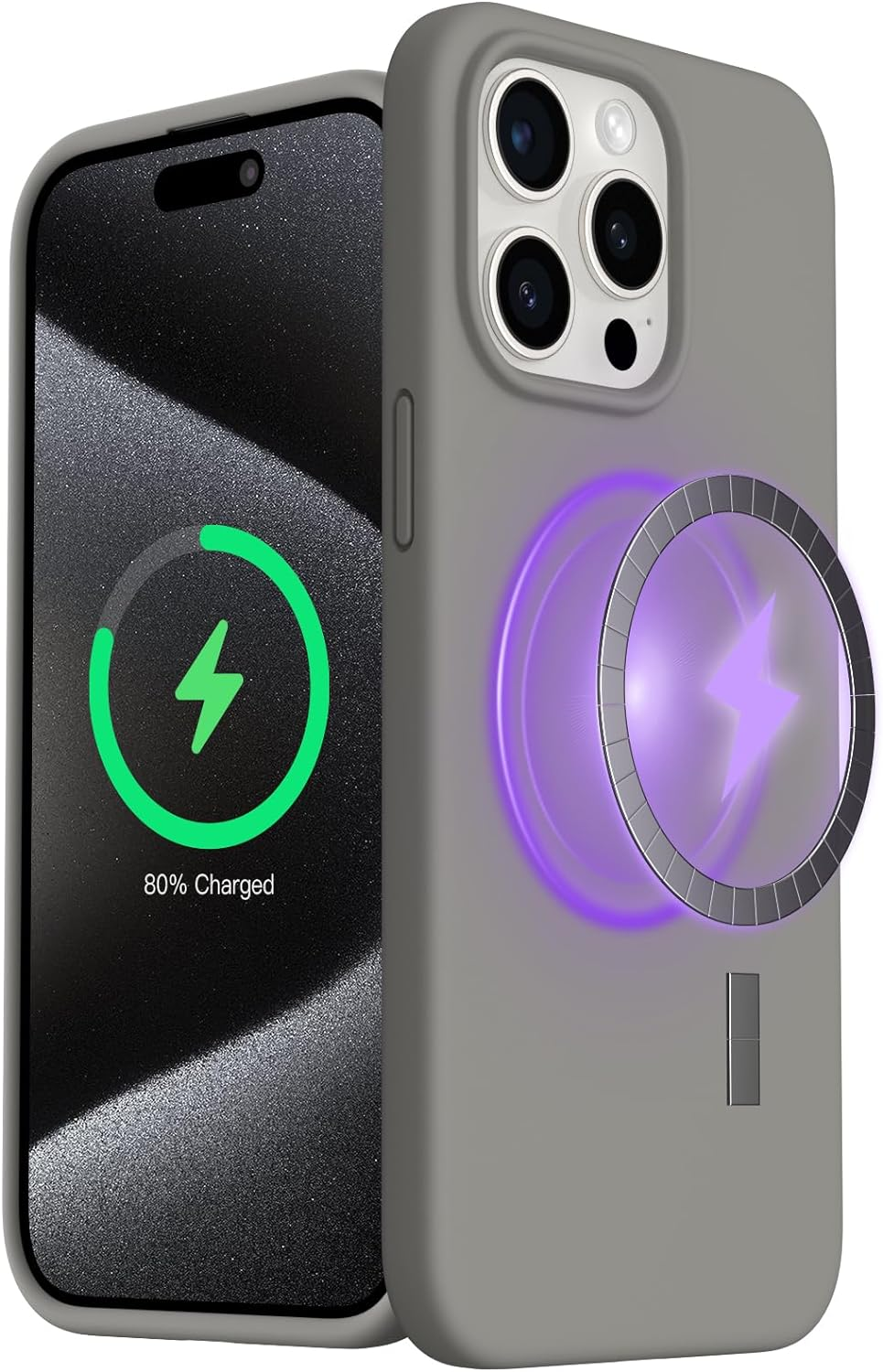 Miniatura: Magnetic Case for Iphone 15 Pro Max 6.7" Compatible with Magsafe, Slim Liquid Si