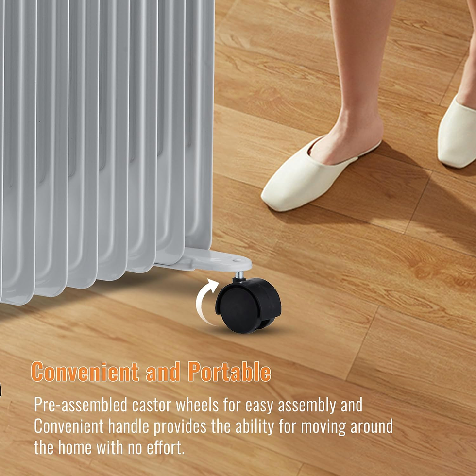 Miniatura: Oil Filled Radiator, Portable Electric Heater 2500W/2.5KW