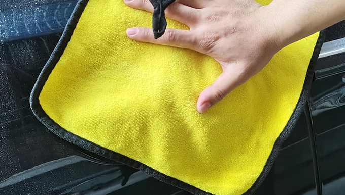 3/10/40Pcs Microfiber Car Cleaning Towel Thicken Soft Drying Cloth Car Body Wash