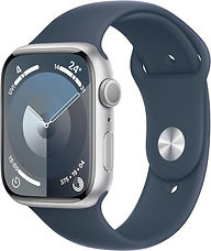 Apple Watch Series 9 GPS Smartwatch - Starlight Aluminum Case, 44mm Sport