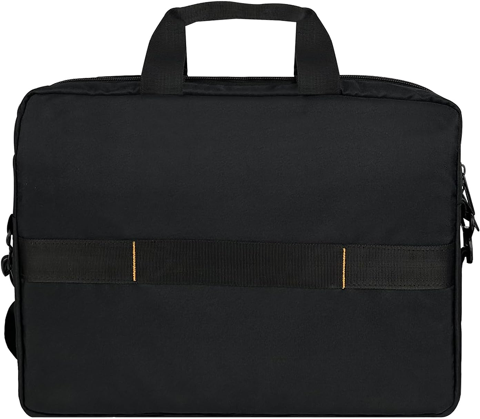 Miniatura: Compact Laptop Shoulder Bag Carrying Case with Padded Strap and Zippered Accesso