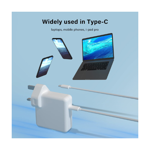 Thumbnail: PD USB-C Charger for MacBook 2016 - 2020 | 87W Super Fast USB C