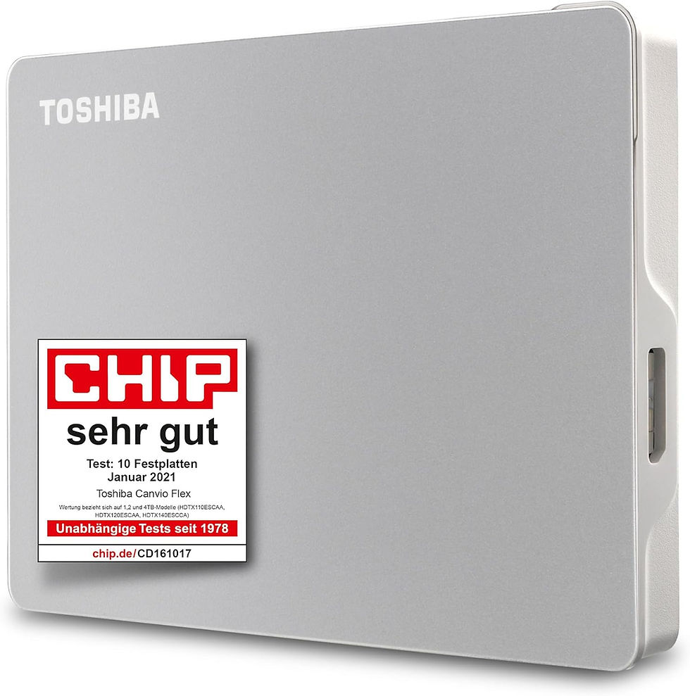 Thumbnail: Toshiba Canvio Flex 2TB Portable 2.5’’ External Hard Drive, USB 3.2