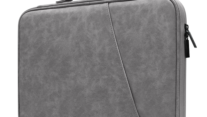 BUBM 1Pc Dark Gray 10.9/12.9 Inches Simple Tablet Storage Bag Protective Case Co