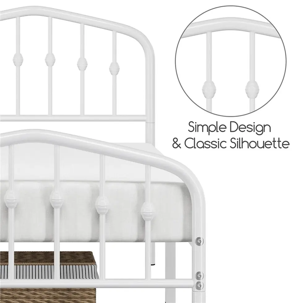 Thumbnail: Vintage-Inspired Platform Bed Frame - Simplistic Yet Classy