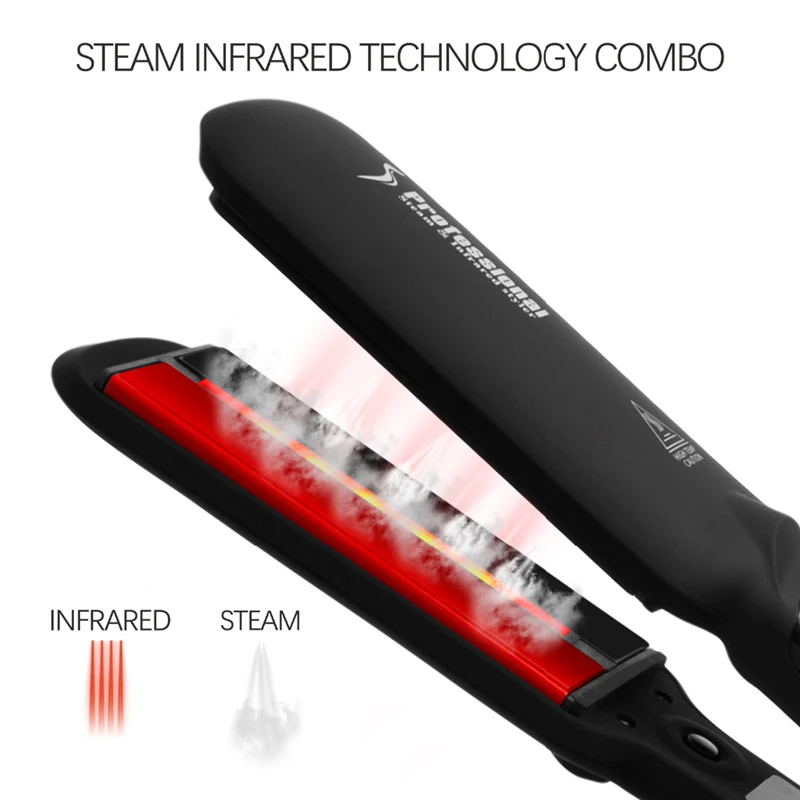 Miniatura: Professional Hair Steam Straightener - Infrared Care.
