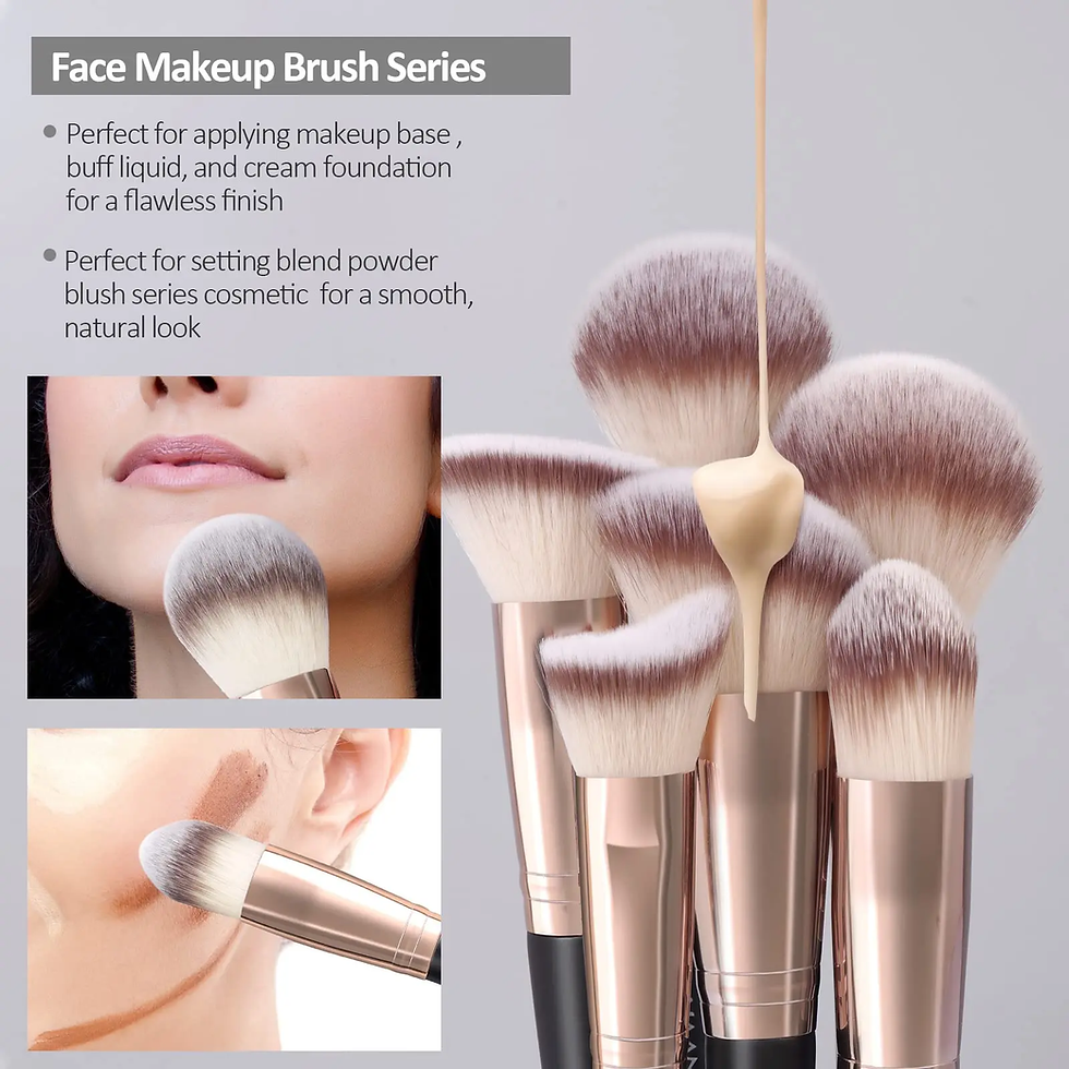 Miniatura: MAANGE 18pc Makeup Brush Set Professional Cosmetic Use