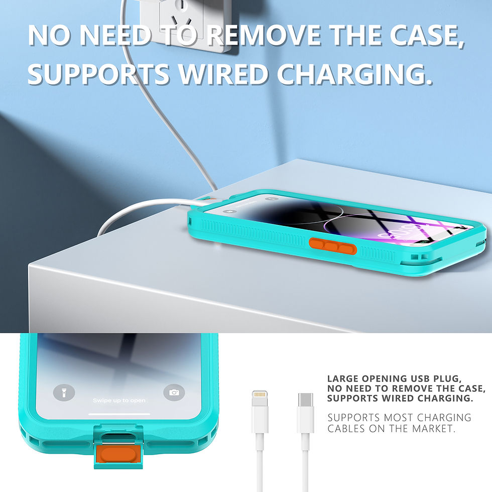 Thumbnail: Waterproof Phone Case – Heavy Duty 2M Waterproof Protection for iPhone/Samsung