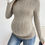 Thumbnail: Maternity Minimalist Casual Turtleneck Long Sleeve Fitted T-Shirt, Autumn