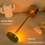 Thumbnail: Simple LED Rechargeable Touch Metal Table Lamp Three Colors Bedside Creative Amb