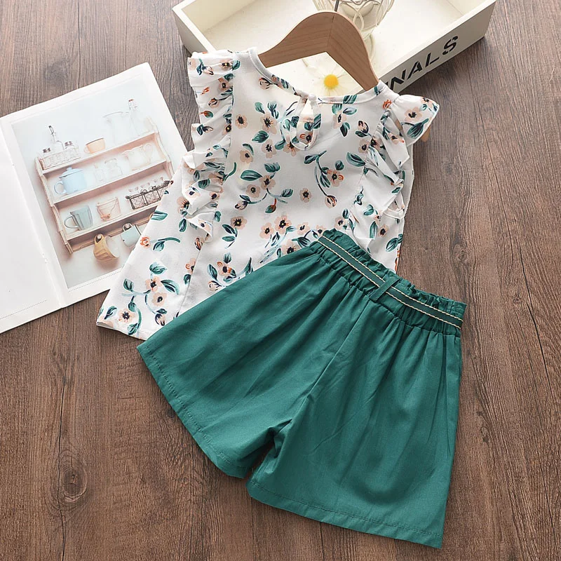 Miniatura: Baby Girls Top & Shorts Set .
