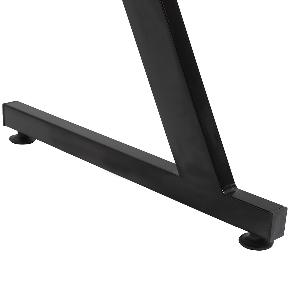 Miniatura: Gaming Desk Steel Frame Adjustable Footrest