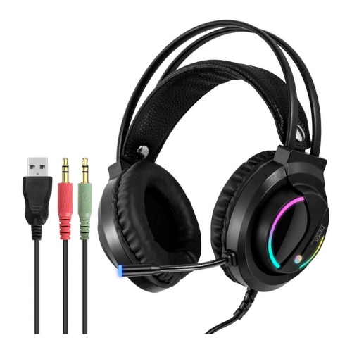 Yolispa K1 Gaming Headset XBOX, PS4/PS5, SWITCH, With RGB