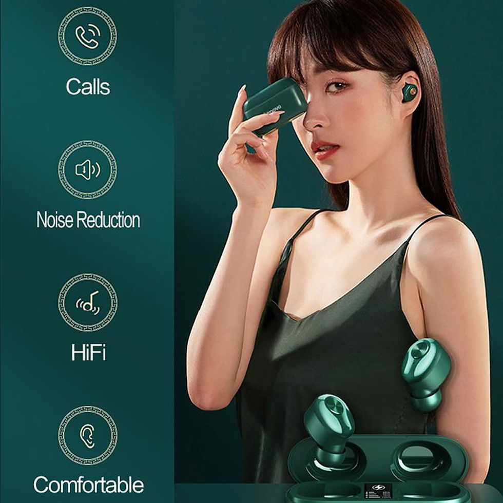 Thumbnail: Lenovo HT18 True Wireless Bluetooth Earphone Stereo HD With Mic