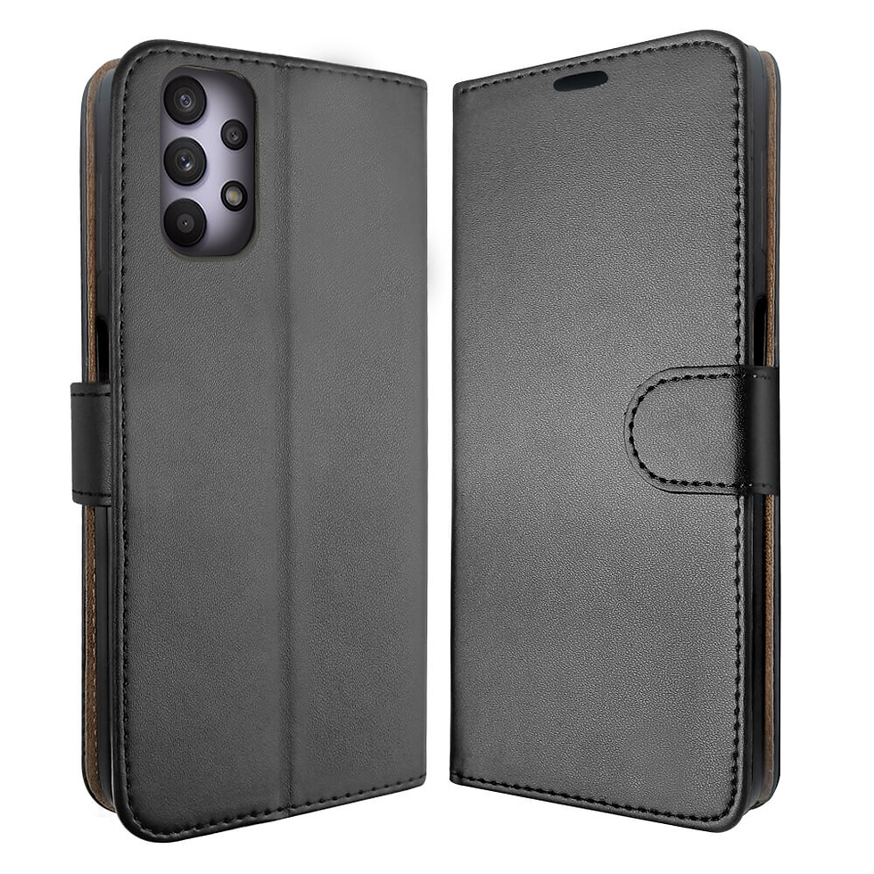 Miniature : Leather Phone Case for Samsung A16 A15 A14 A13 A12 A52s A55 Magnetic Wallet