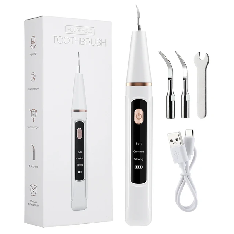 Miniatura: Ultrasonic Dental Calculus Scaler Teeth Cleaner Smoke Stains Plaque Tartar Denta