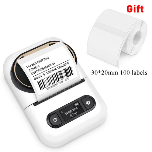 UniPlus E210 Pocket Print Mini Wireless Bluetooth Thermal Label