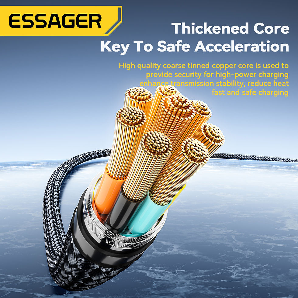 Thumbnail: 240W USB Type-C Fast Charging Cable with Display