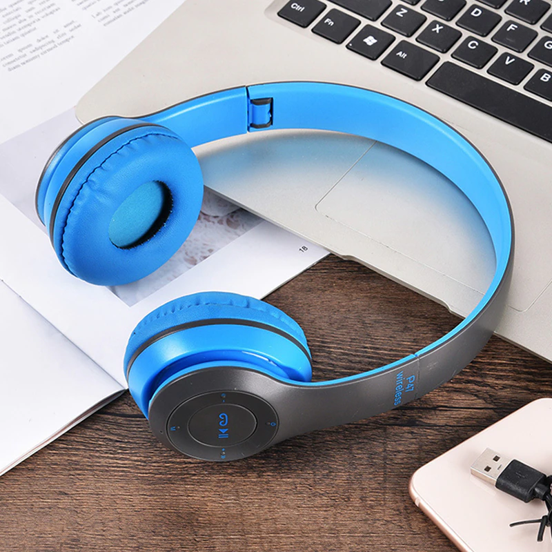 Miniatura: Bluetooth 5.0 Wireless Headphone Foldable HIFI Stereo Bass Earphone Kid Girl Hel