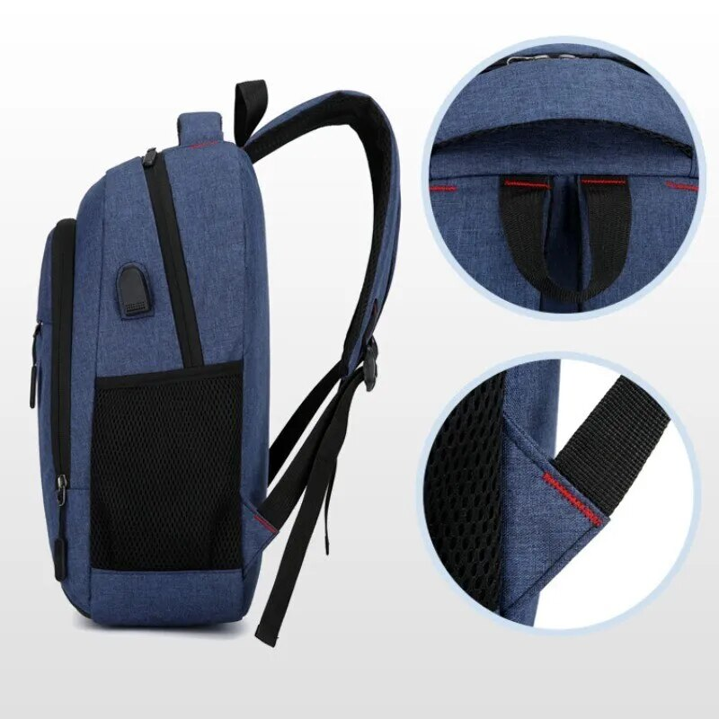 Miniature : Men's Large Capacity Computer Backpack - 25 - 30L Simple for Student Travel