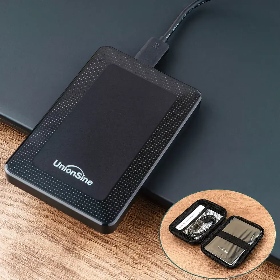 Thumbnail: USB 3.0 Portable External Hard Drive – 1TB Memory Drive for PS4/PS5/Xbox