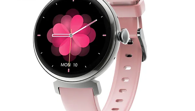 1.04 Inch AMOLED Screen Fashion Ladies Smart Watch Screen Always Display Bluetoo