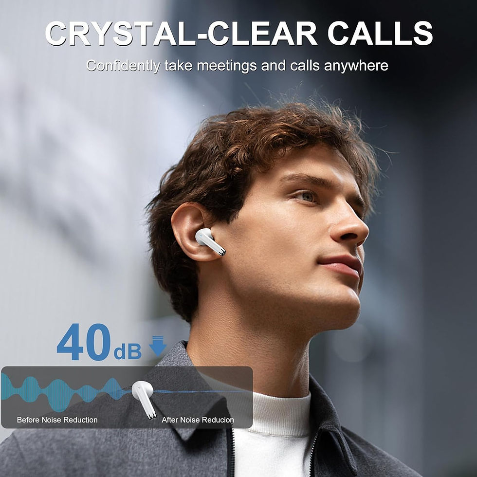 Miniature : T2 Pro Wireless Earphones Bluetooth 40 Hrs Music Time