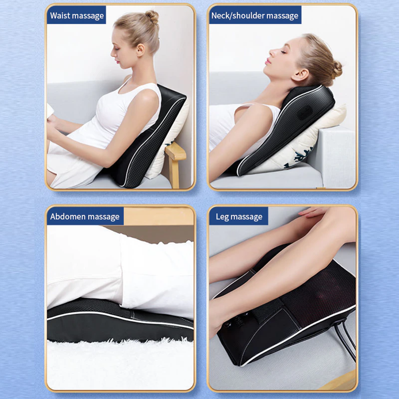 Miniatura: Electric Shoulder and Back Massager Deep Kneading Shiatsu