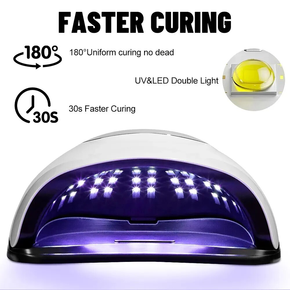 Miniatura: 320W 72Leds Professional Nail Lamp for Manicure Big Power UV LED Nail Lamp Blue 