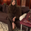 Thumbnail: Warm Fluffly Faux Fur Coats for Women Elegant Lapel Long Sleeve Short Jacket