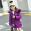 Miniatura: Teenage Girls Hooded Puffer Jacket .