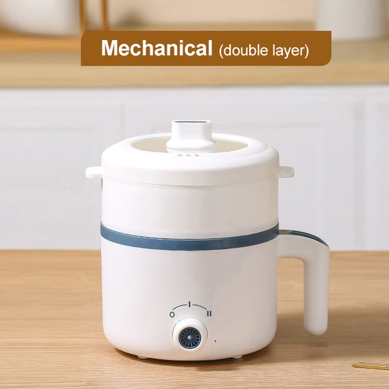 Thumbnail: Electric Multi-Cooker with Digital Display - 1.7L Portable Cooker for Soup, Rice