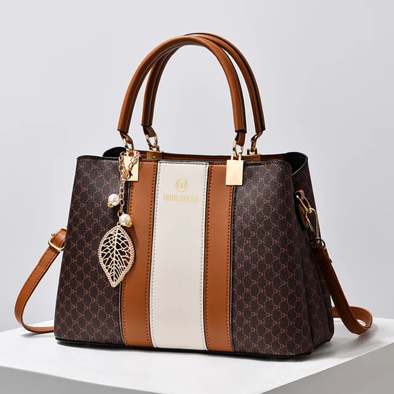 Thumbnail: Elegant Women'S Handbags High Quality Leather Totes Bag Female Top-Handle Sac