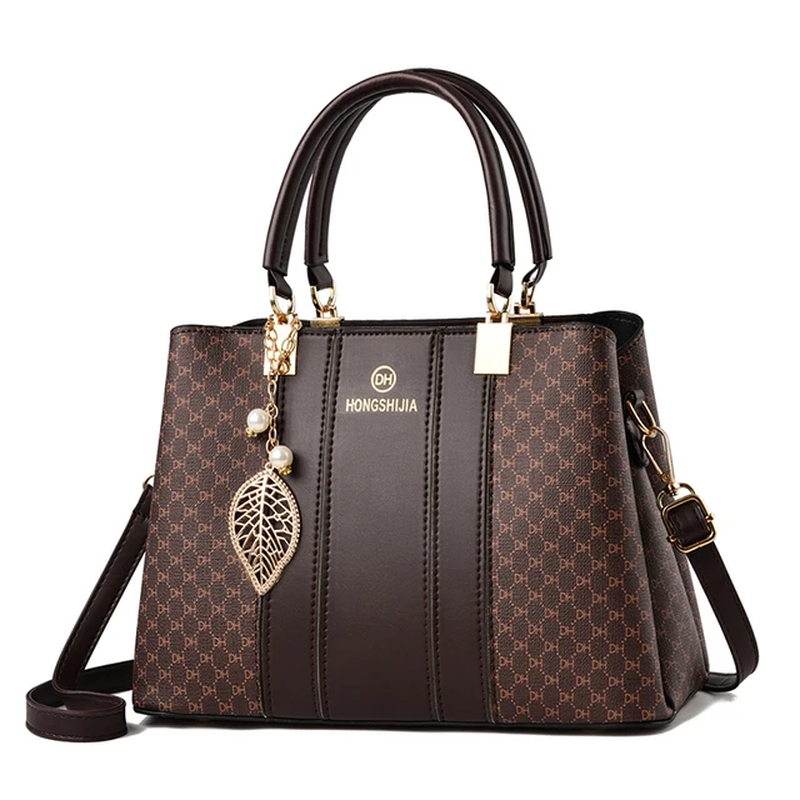 Thumbnail: Elegant Women'S Handbags High Quality Leather Totes Bag Female Top-Handle Sac