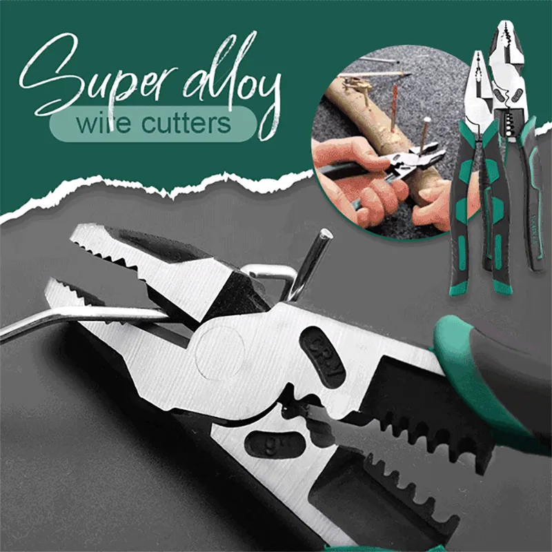 Miniature : Universal Multifunctional Diagonal Pliers Needle Nose Pliers Hardware Tool