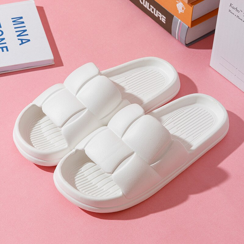 Thumbnail: EVA Thick Flat Bottom Slippers .