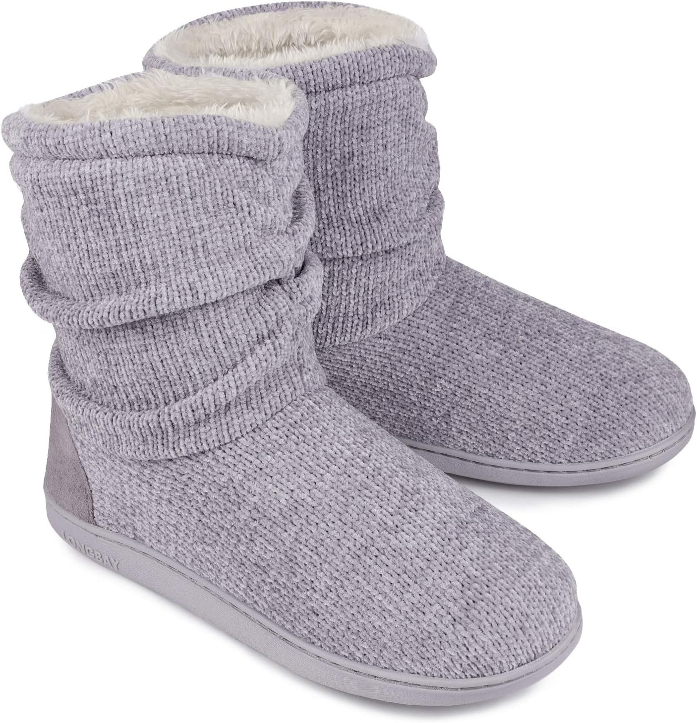 Ladies' Knit Warm Boots Slippers